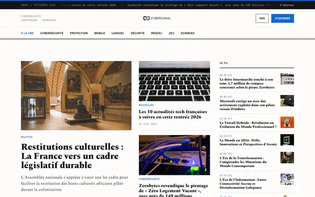 Cybercanal (cybercanal.fr)