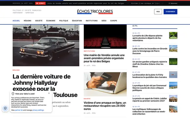 Échos Tricolores (echostricolores.fr)