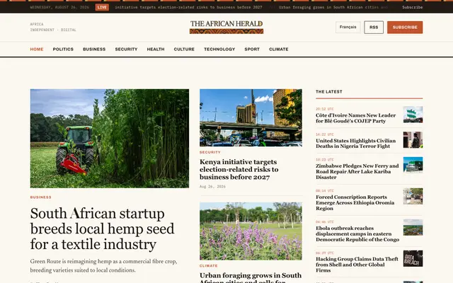 The African Herald (theafricanherald.com)