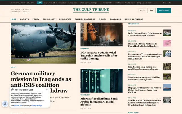 The Gulf Tribune (thegulftribune.com)