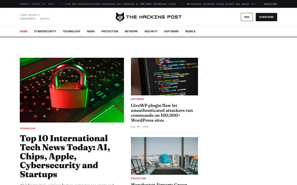 The Hacking Post (thehackingpost.com)